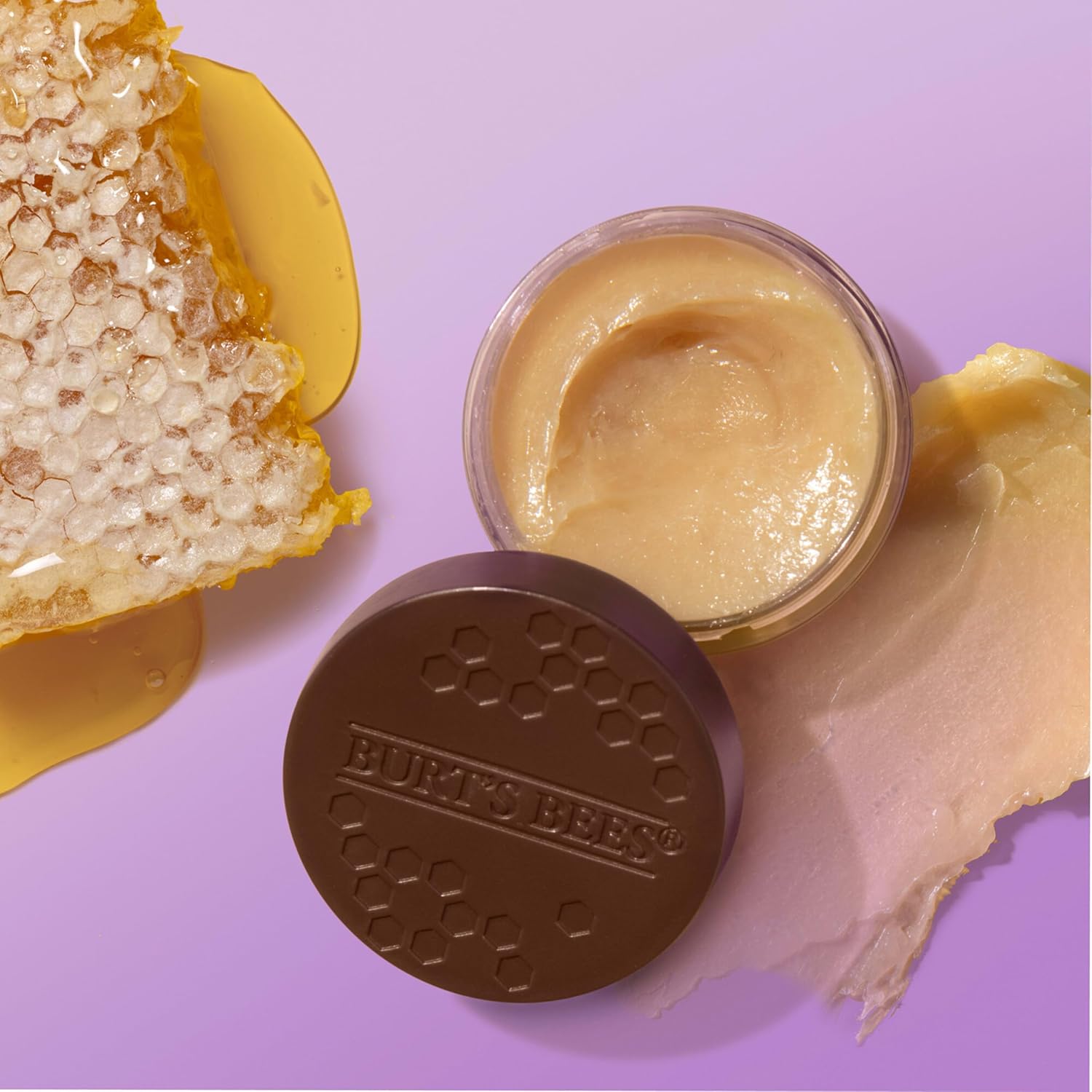 Burt's Bees Tratamiento intensivo de labios original durante la noche, hidratante, restaurador, reduce las líneas finas, vitamina E, aceites de ceramidas, cuidado de labios de origen natural, 0.25