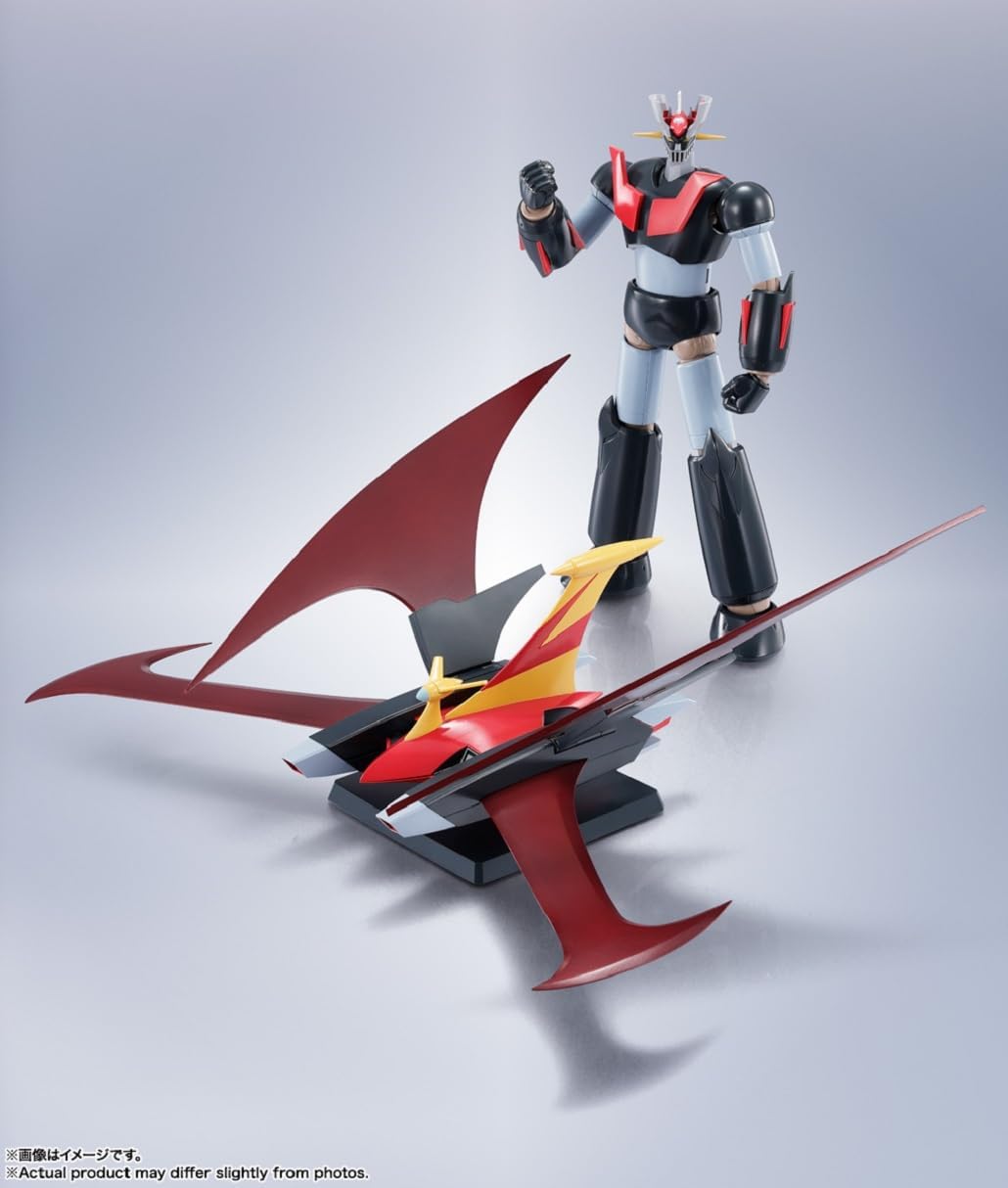 TAMASHII NATIONS Robot Spirits Glendizer U Mazinger X & Jet Scrander X Approx. 5.9 inches (150 mm), ABS Pre-painted Action Figure