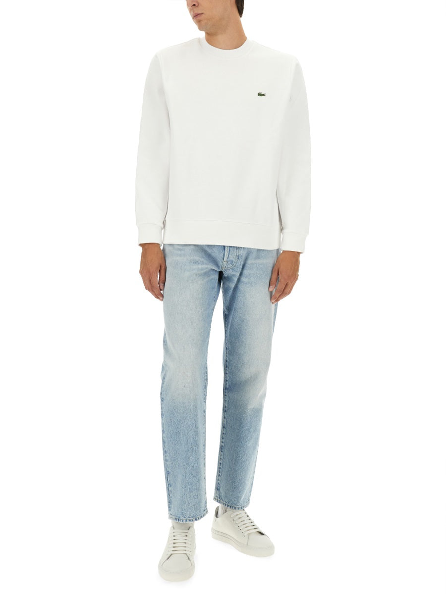 Lacoste ロゴ付きのラコステフリーススウェットシャツ - Image 7