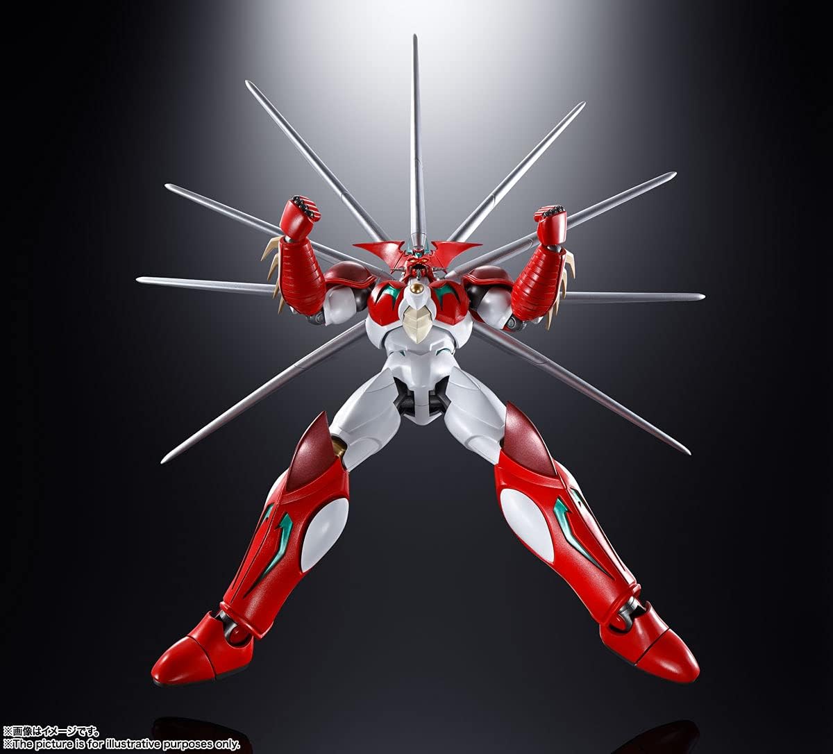 Tamashi Nations Soul of Chogokin GX-99 Getter Arc Approx. 7.5 inches (190 mm), PVC & ABS & Diecast Painted Action Figure