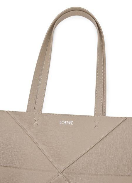 LOEWE Medium horizontal Puzzle Fold tote in soft grained calfskin - Image 7