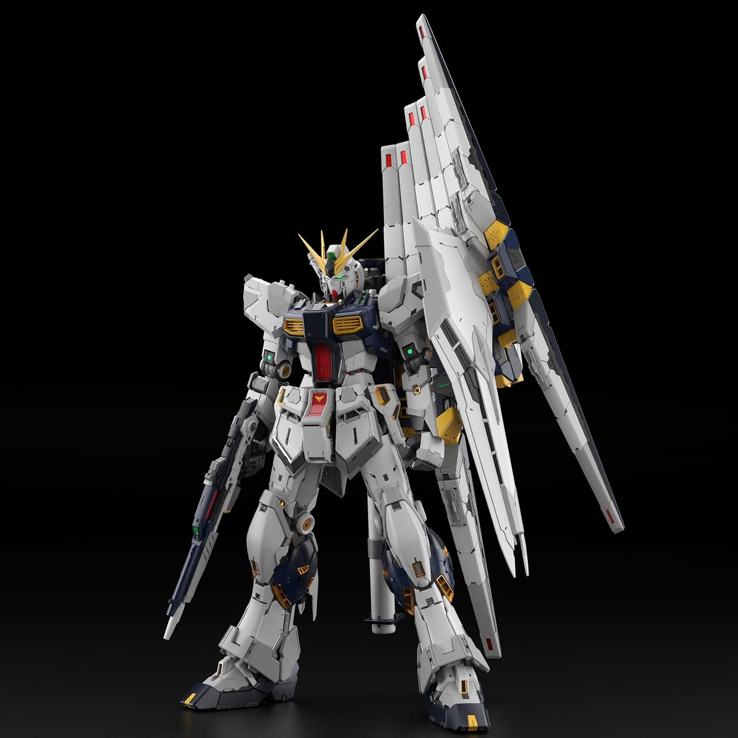 Bandai Spirits PG Unleashed Mobile Suit Gundam: Char's Counterattack ν Gundam 1/60 Scale Color-Coded Plastic Model