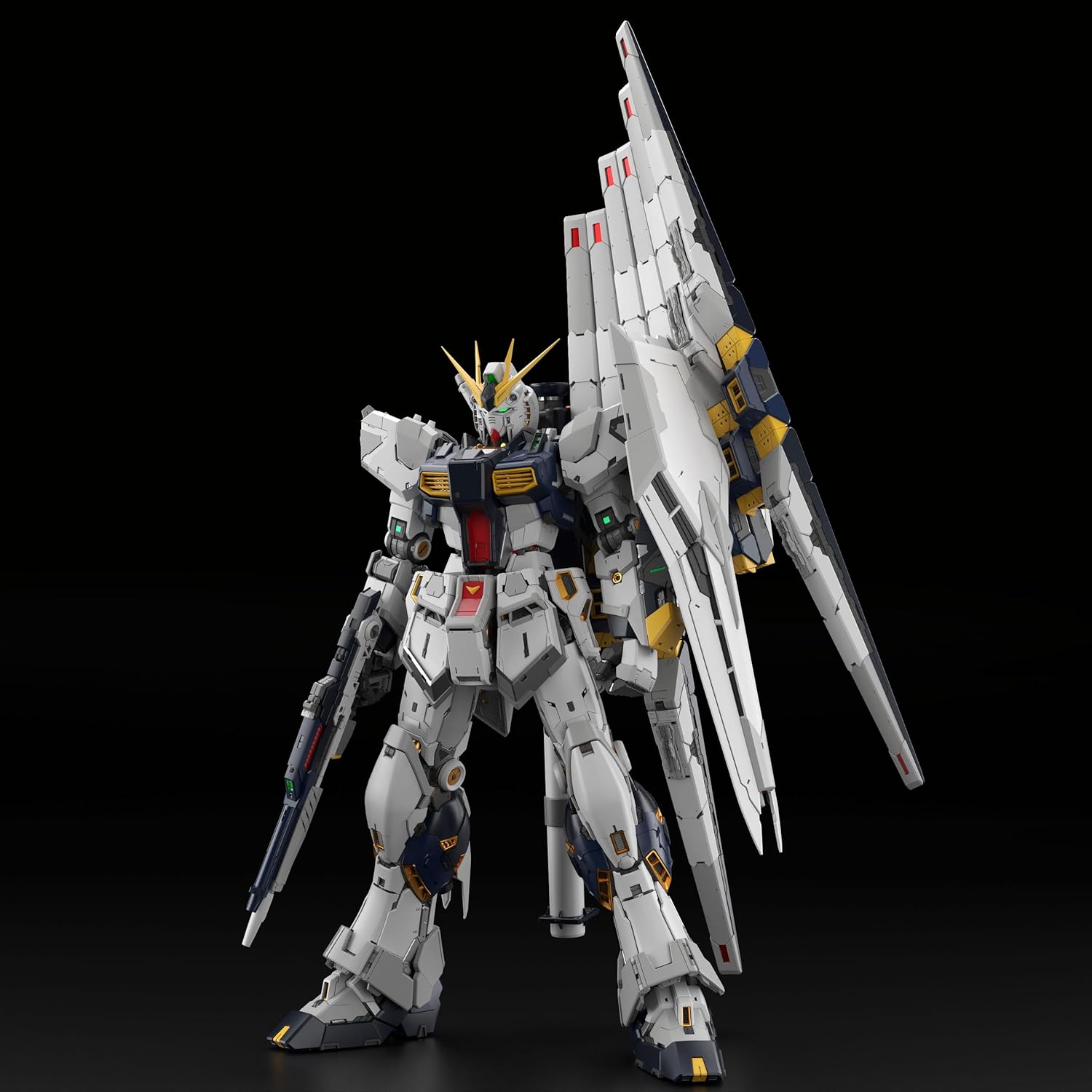 Bandai Spirits PG Unleashed Mobile Suit Gundam: Char's Counterattack ν Gundam 1/60 Scale Color-Coded Plastic Model