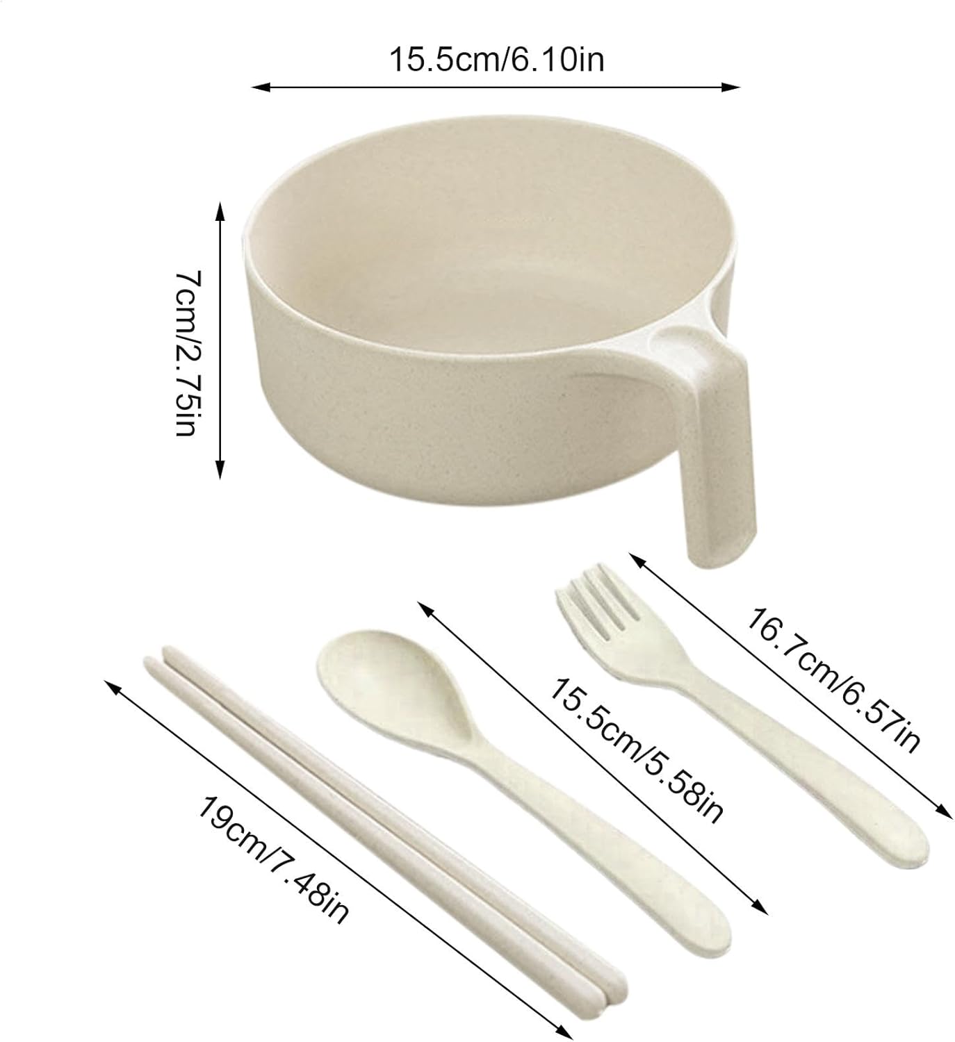 Ramen Bowl Set - Ramen Bowl Set, Ramen Pot Set - Noodle Bowl with Handle and Lid for Instant Ramen Don Soba, Noodle Bowl with Handle and Lid for Asian Cuisine Microwave Ramen Bowl Set Microwave Noodle