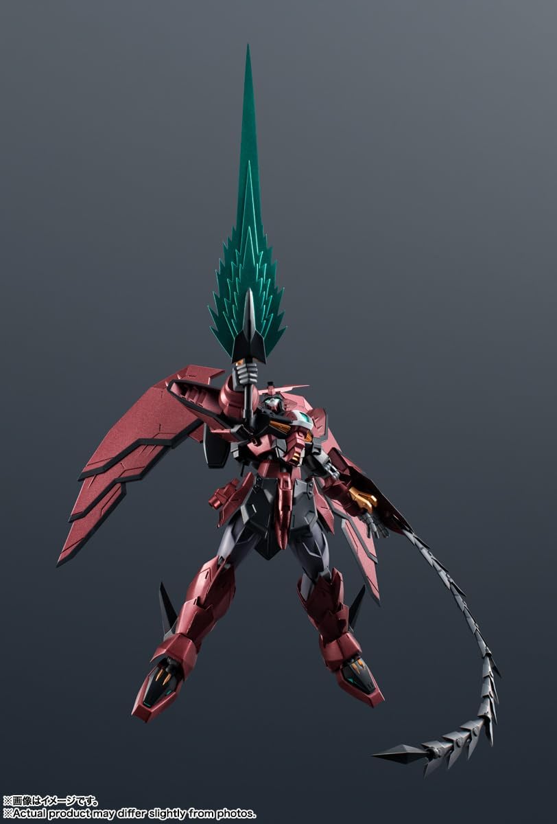 TAMASHII NATIONS Gundam UNIVERSE Mobile Suit Gundam W OZ-13MS Gundam Epyon, Approx. 6.1 in (155 mm), PVC & ABS, Pre-painted Action Figure