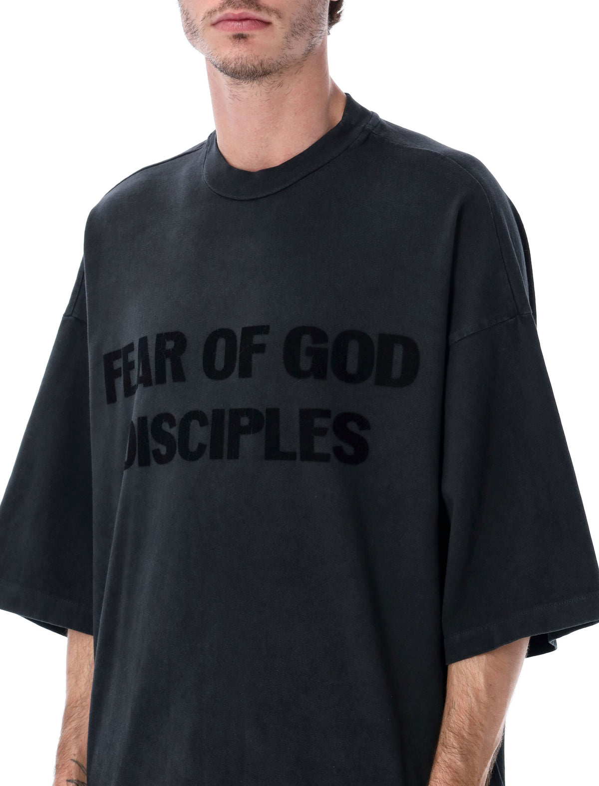 Fear Fear Of God T シャツとポロシャツ ブラック - Image 7