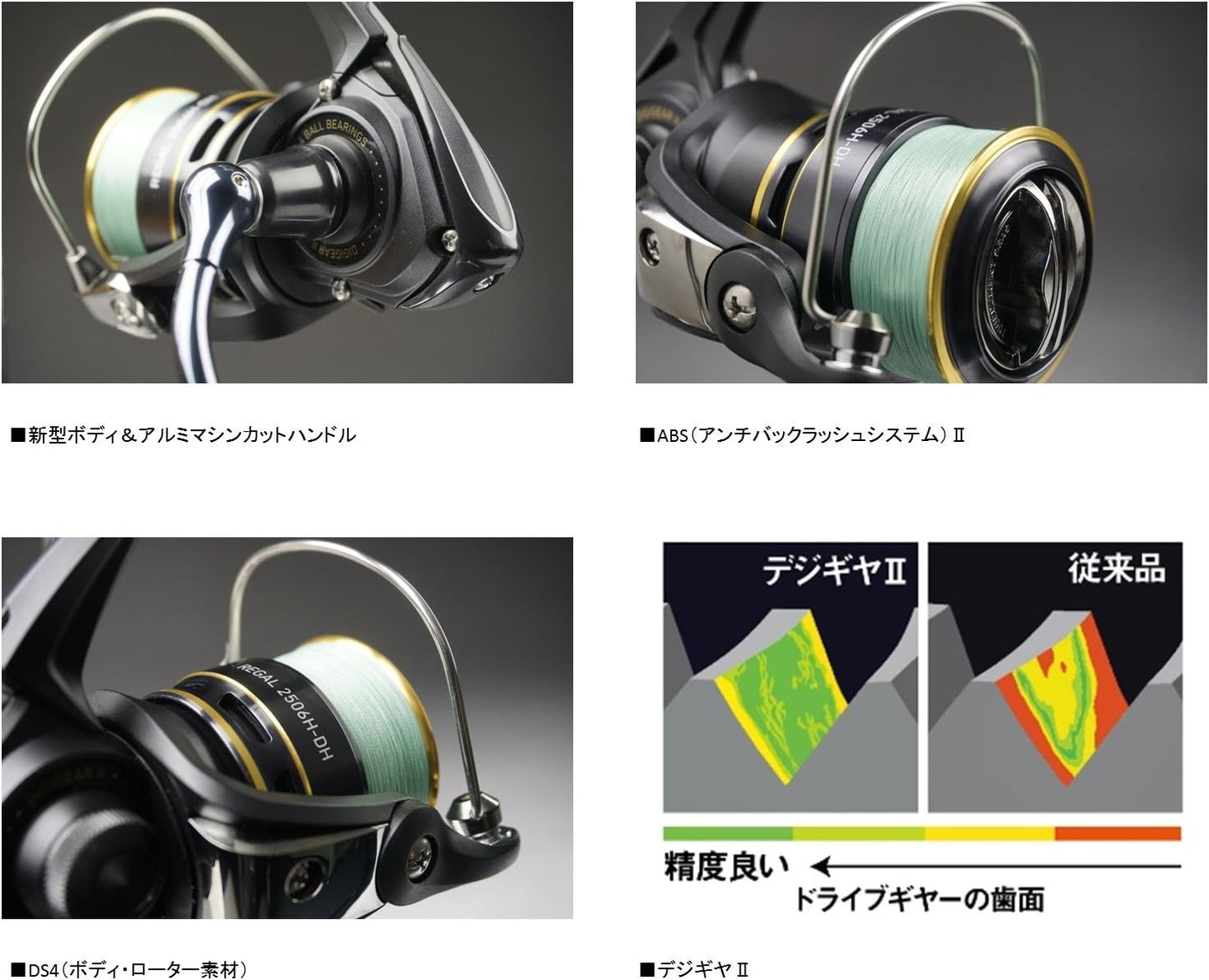 ダイワ(DAIWA) スピニングリール (糸付き) 16 リーガル PEライン付 (2016モデル)