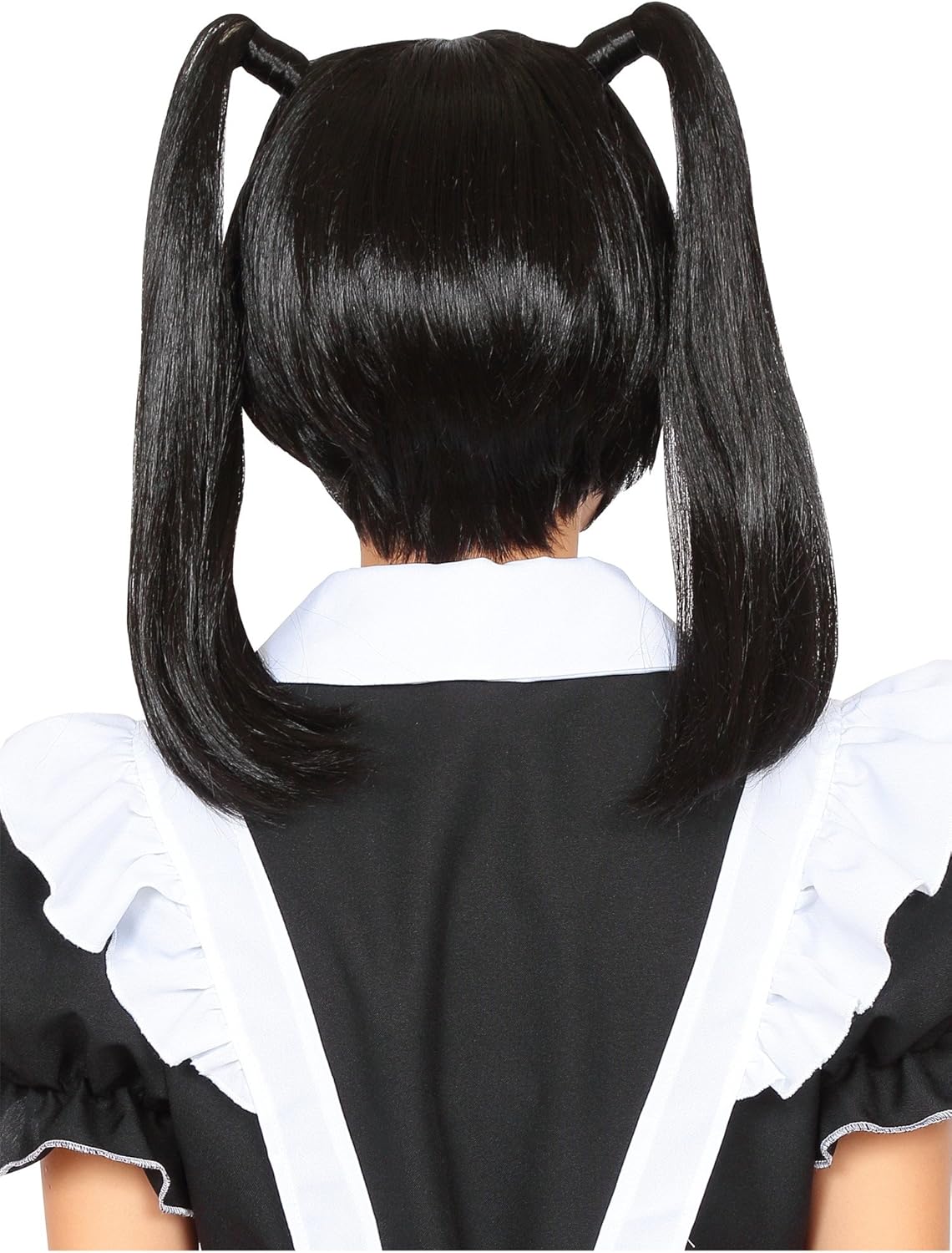 クリアストーン(Clearstone) カツランド コスプレ ハロウィン カツラ 黒髪ツインテール ユニセックス ブラック