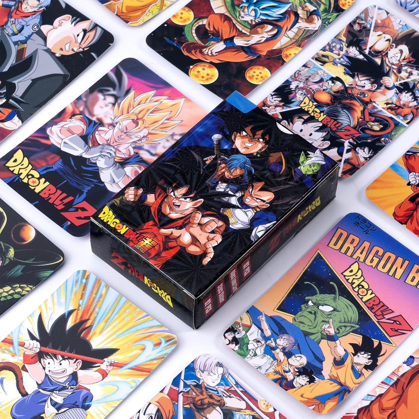 For Dragon Ball Trading Card LOMO Card Set of 92 Pieces Around Goku Turtle Gohan Fighting Anime Tarot Card Cosplay Accessory Magic Card Commemorative Card Collection Present