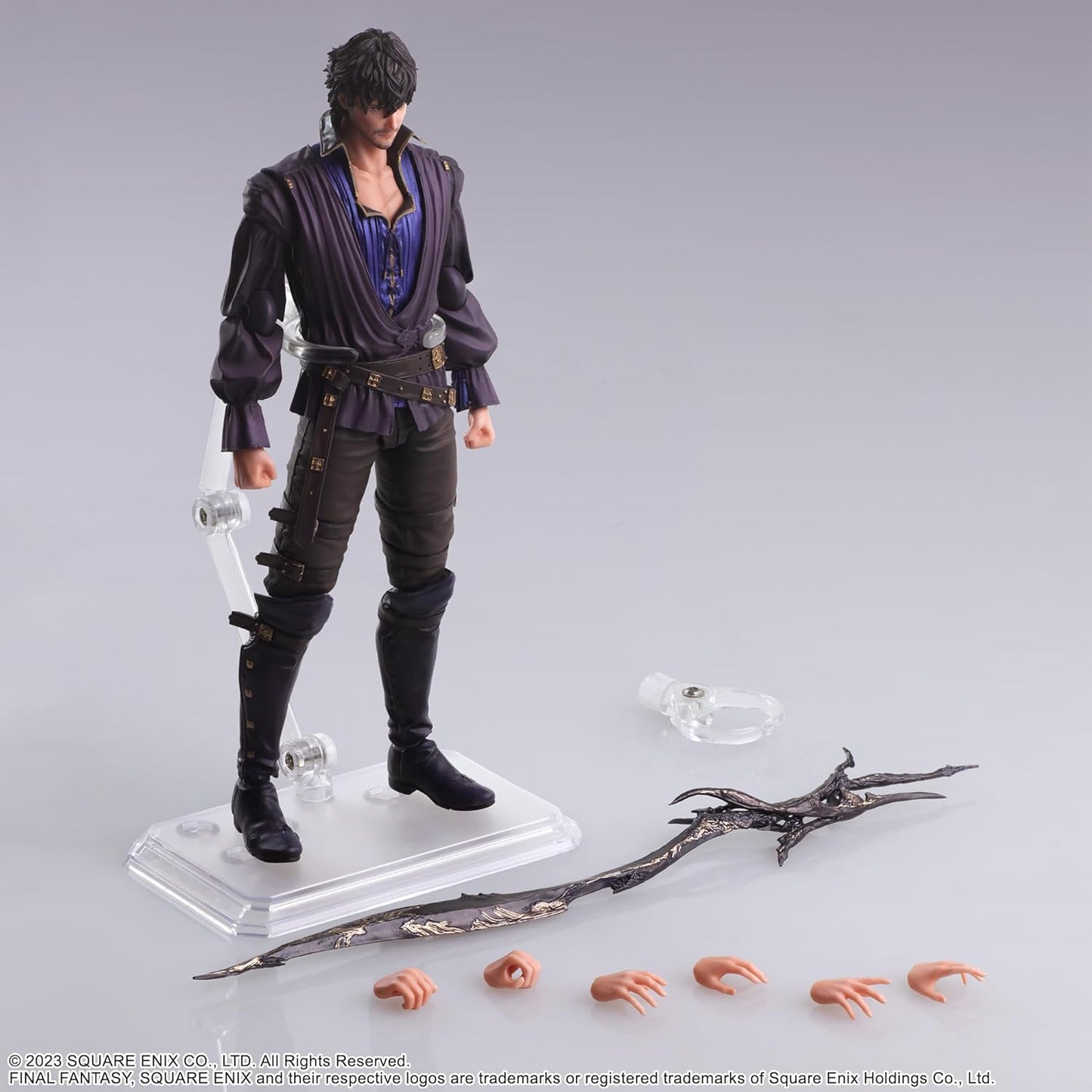 FINAL FANTASY XVI BRING ARTS Barnabas Salum PVC Pre-painted Action Figure
