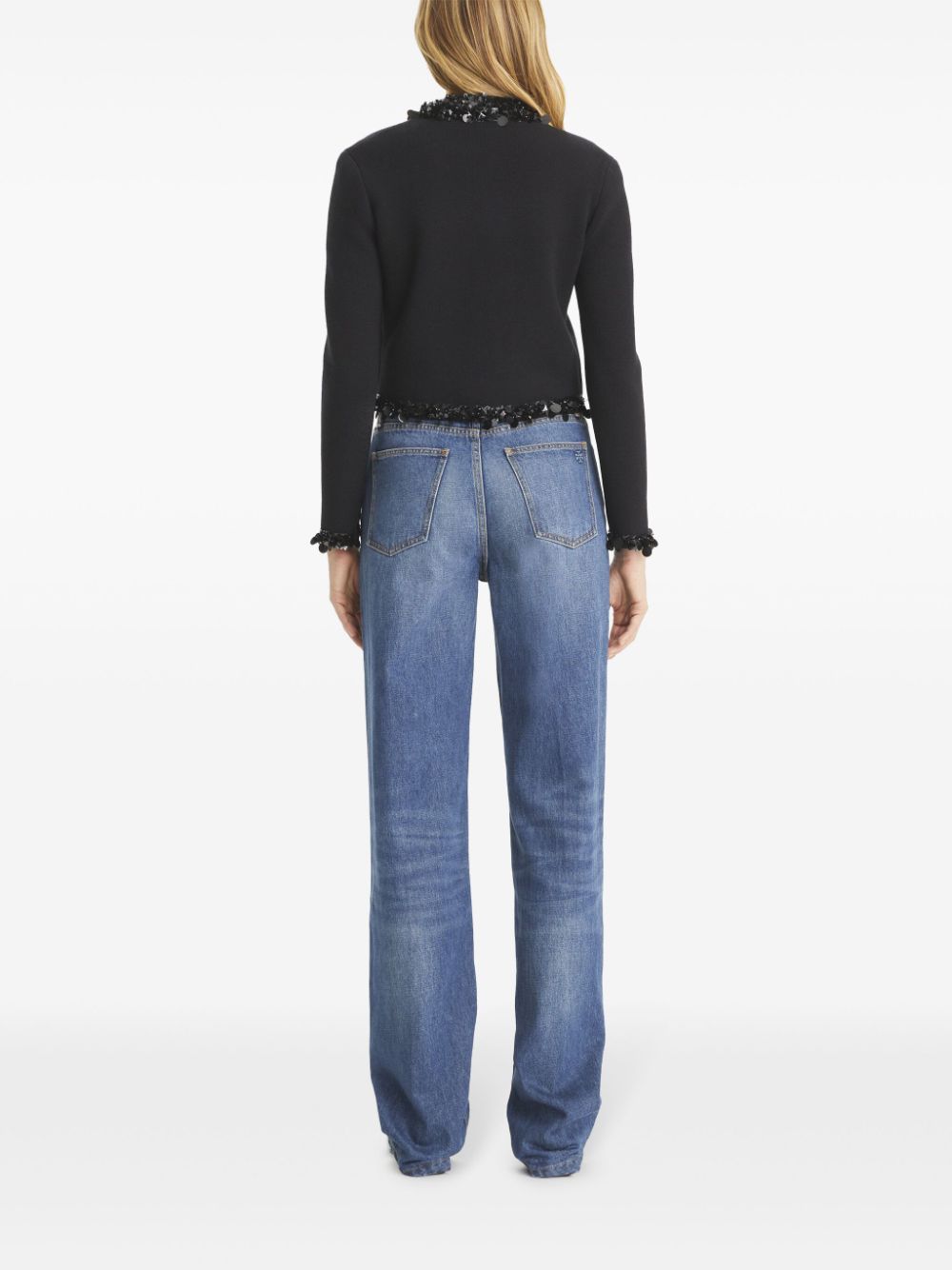 Tory トリーバーチスパンコールウールカーディガン - Image 7