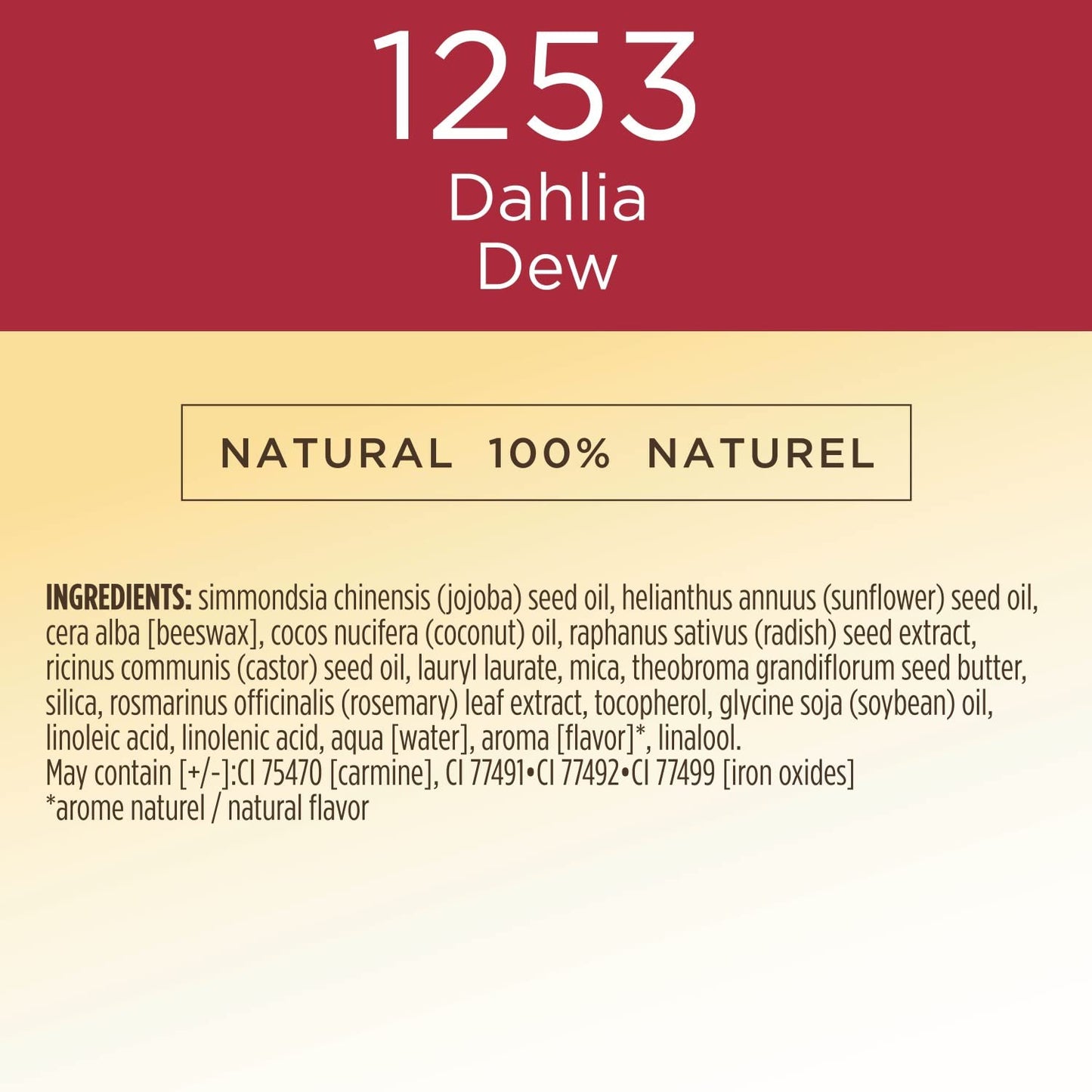 Burt's Bees All Aglow Dahlia Dew, 0.32 OZ