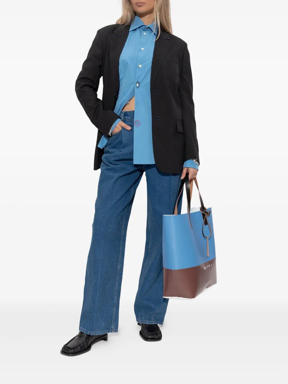 Marni ロゴアップリケ付きマルニジーンズ - Image 8