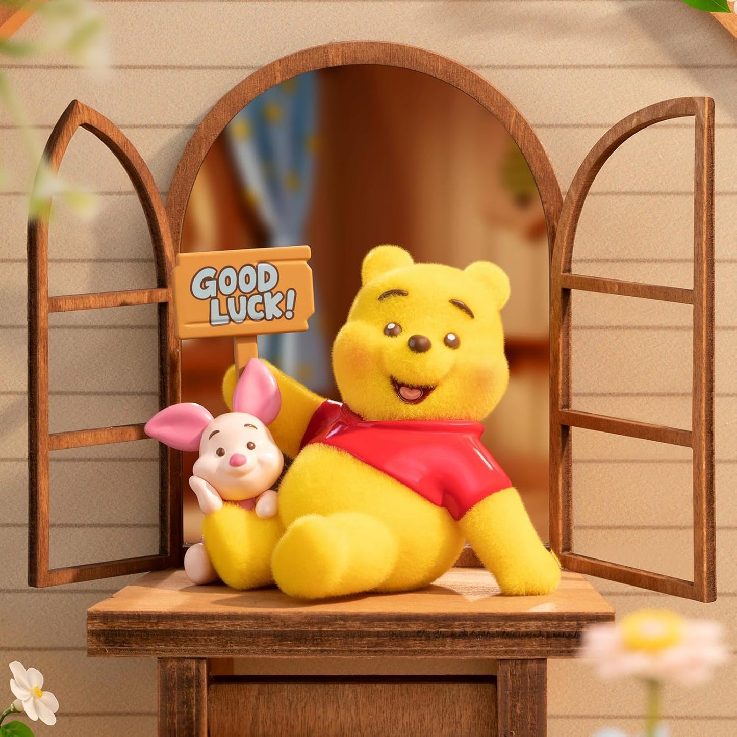 TOP TOY Disney Pooh Emotion Series [1 Piece] Gacha Gacha Blind Box Figure Soft Vinyl PVC Premium Toy Birthday Present Winnie the Pooh Character Collector's Item