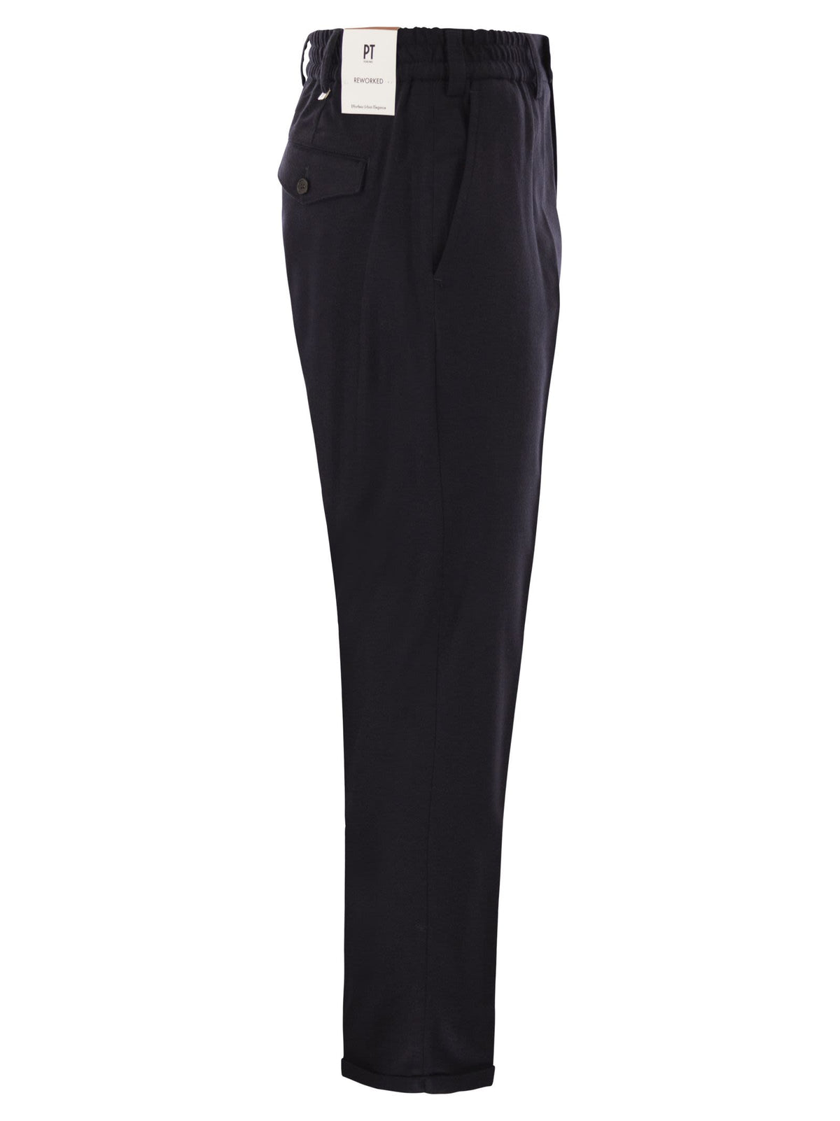 Pt Pt Torino The Rebel Wool And Cashmere Trousers - Image 8