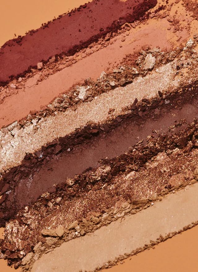 ILIA - La paleta de sombras de ojos necesaria | Sin talco, acabados mate, satinado + metálico altamente pigmentados + acabados mezclables | Libre de crueldad, vegano (Nude cálido, 6 x 0.05 oz | 1.5 g)