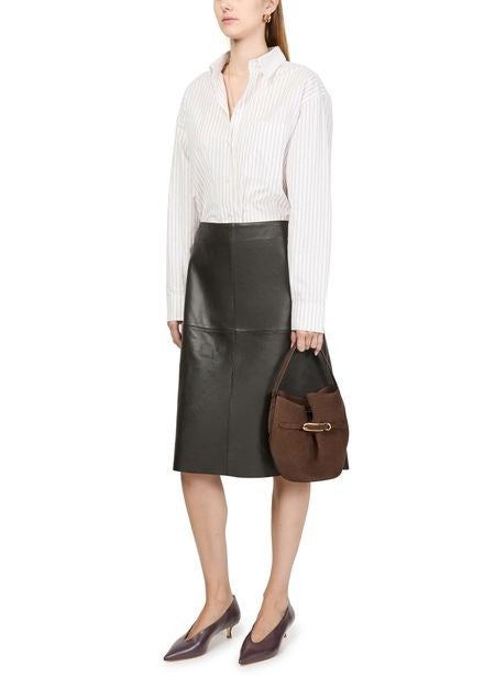 LE MONDE BERYL Babouche leather pumps - Image 8