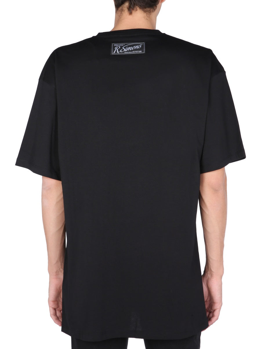 Raf 印刷されたディテール付きRAF Simons Tシャツ - Image 8