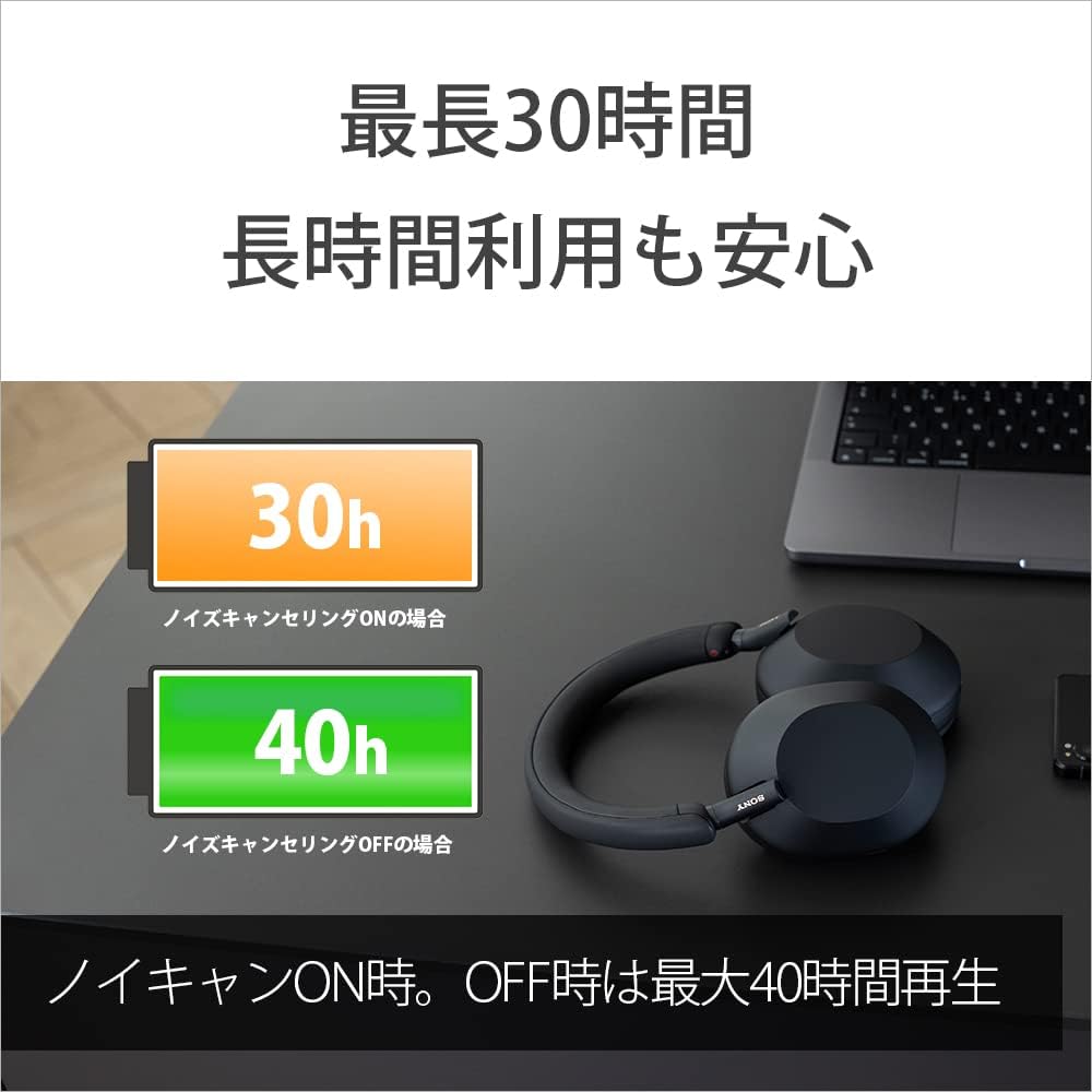 Sony WH-1000XM5 Wireless Noise Cancelling Stereo Headphones, VGP Hall of Fame, Improved Noise-Canceling Performance, Equipped with Alexa, Improved Call Performance, Soft Fit Leather, High Noise