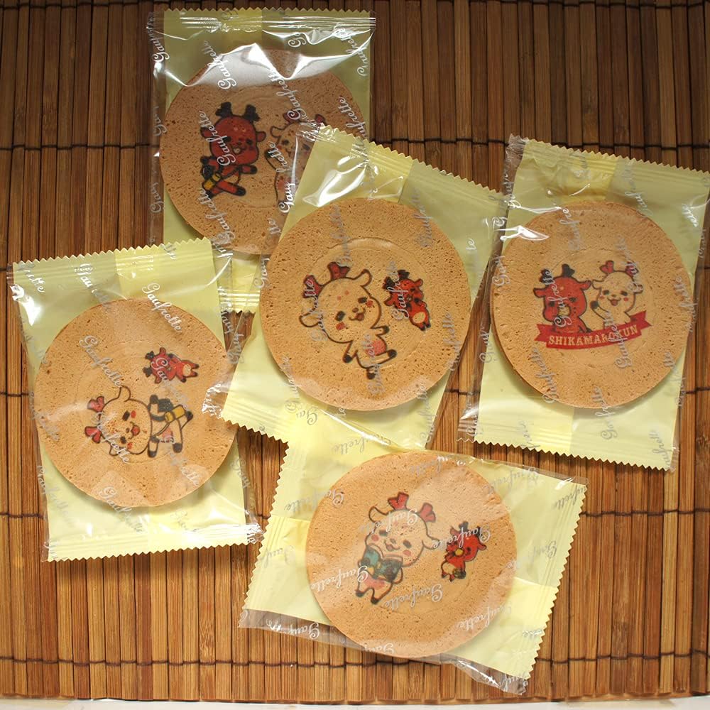 Nara Souvenir, Souvenir, Shiawase Yakamaro-kun, Printed Goblet, Pack of 10, Nara City Tourism Association, Mascot Character