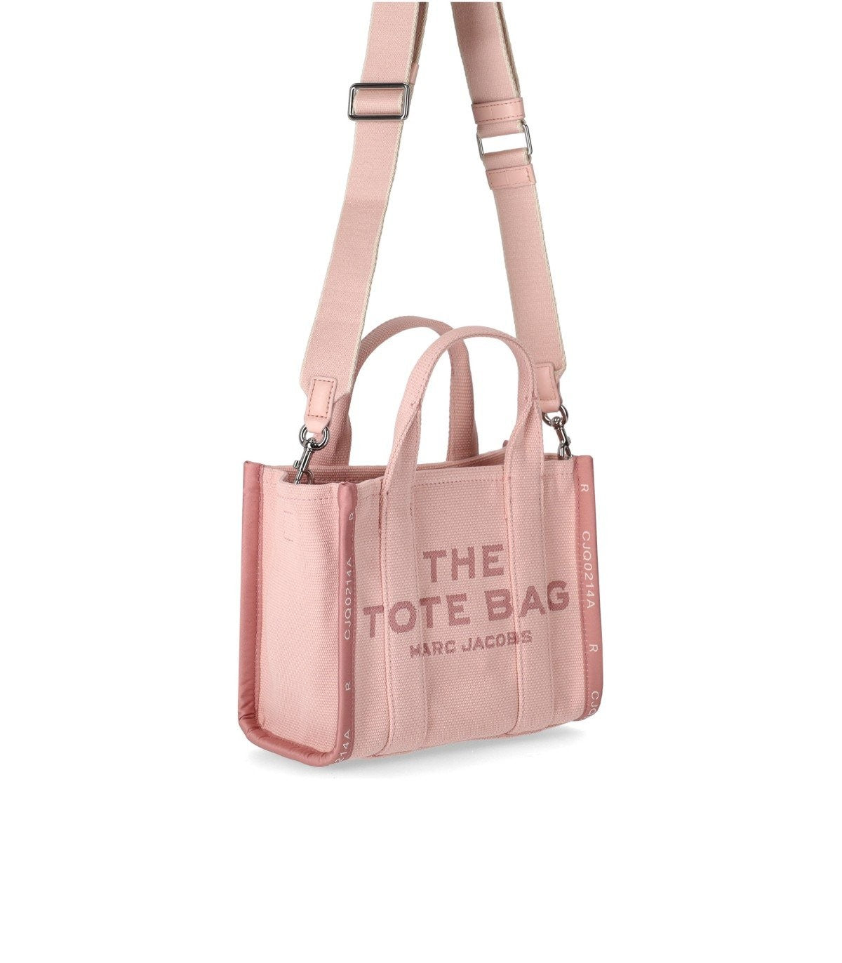 Marc Marc Jacobs Jacquard Small Tote Rose Handbag - Image 8