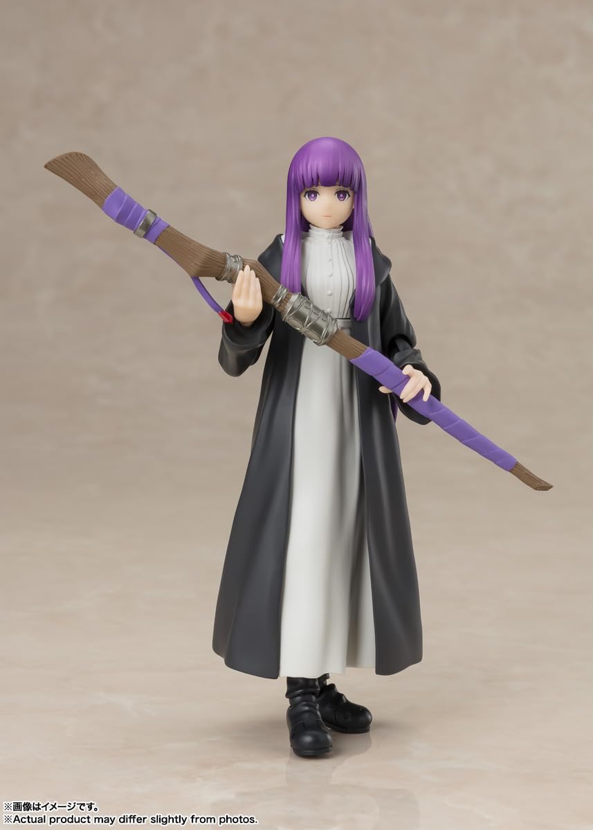 S.H. Figuarts Freeren Fern, Funeral, Approx. 5.5 inches (140 mm), PVC & ABS, Pre-painted Action Figure