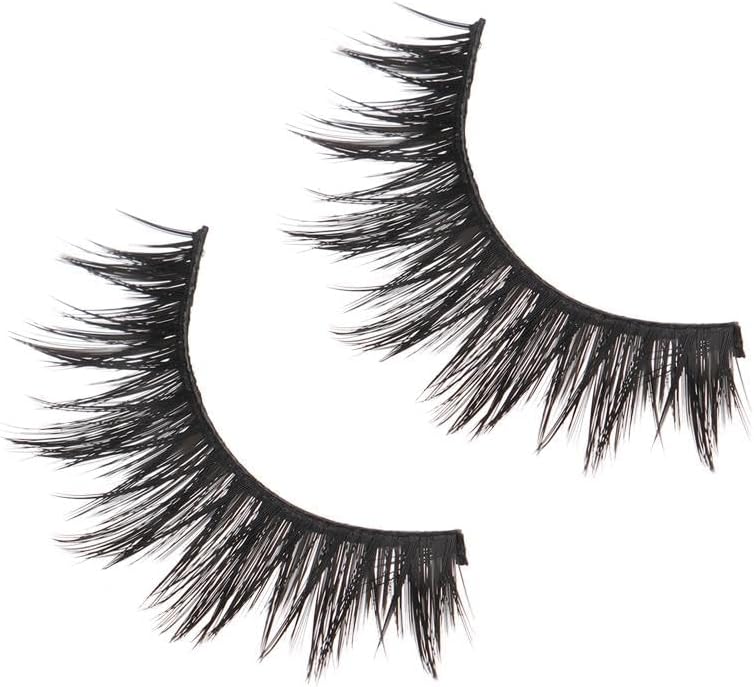 Soft 5 Pairs Handmade Makeup Thick False Eyelashes Long Black Natural