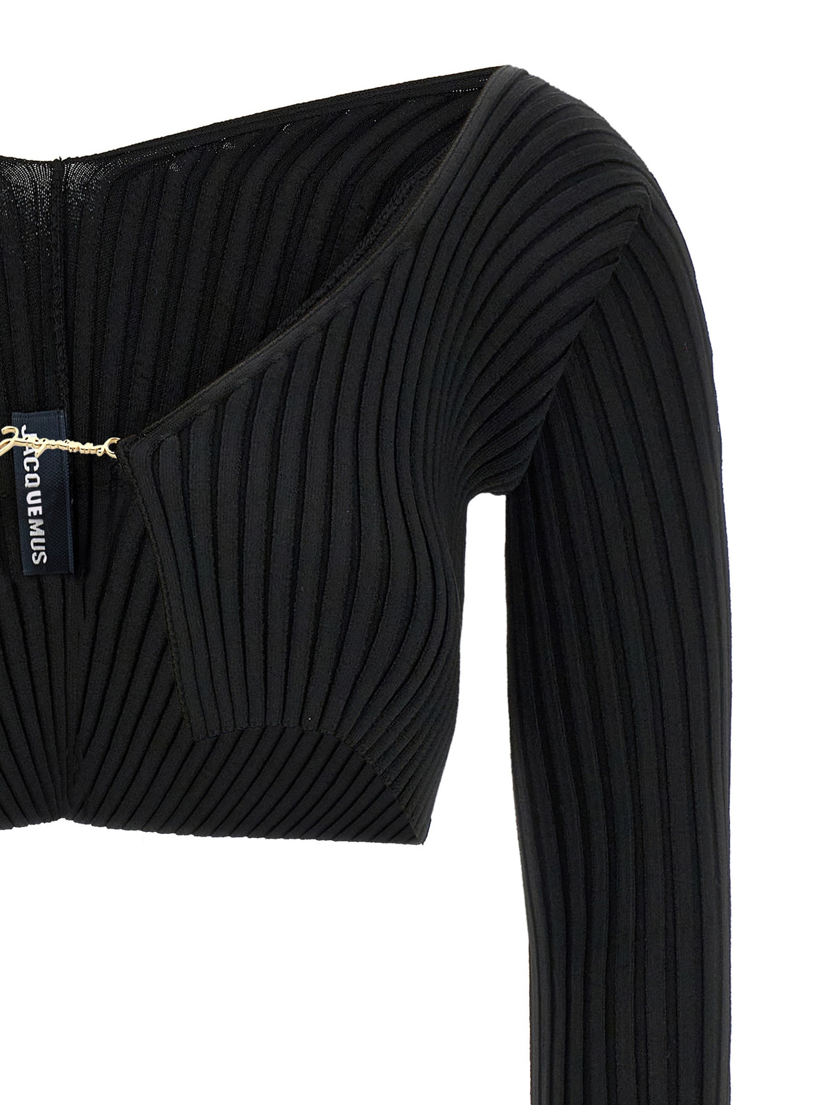 Jacquemus Jacquemus 'Le Maille Pralu' Cropped Cardigan - Image 8