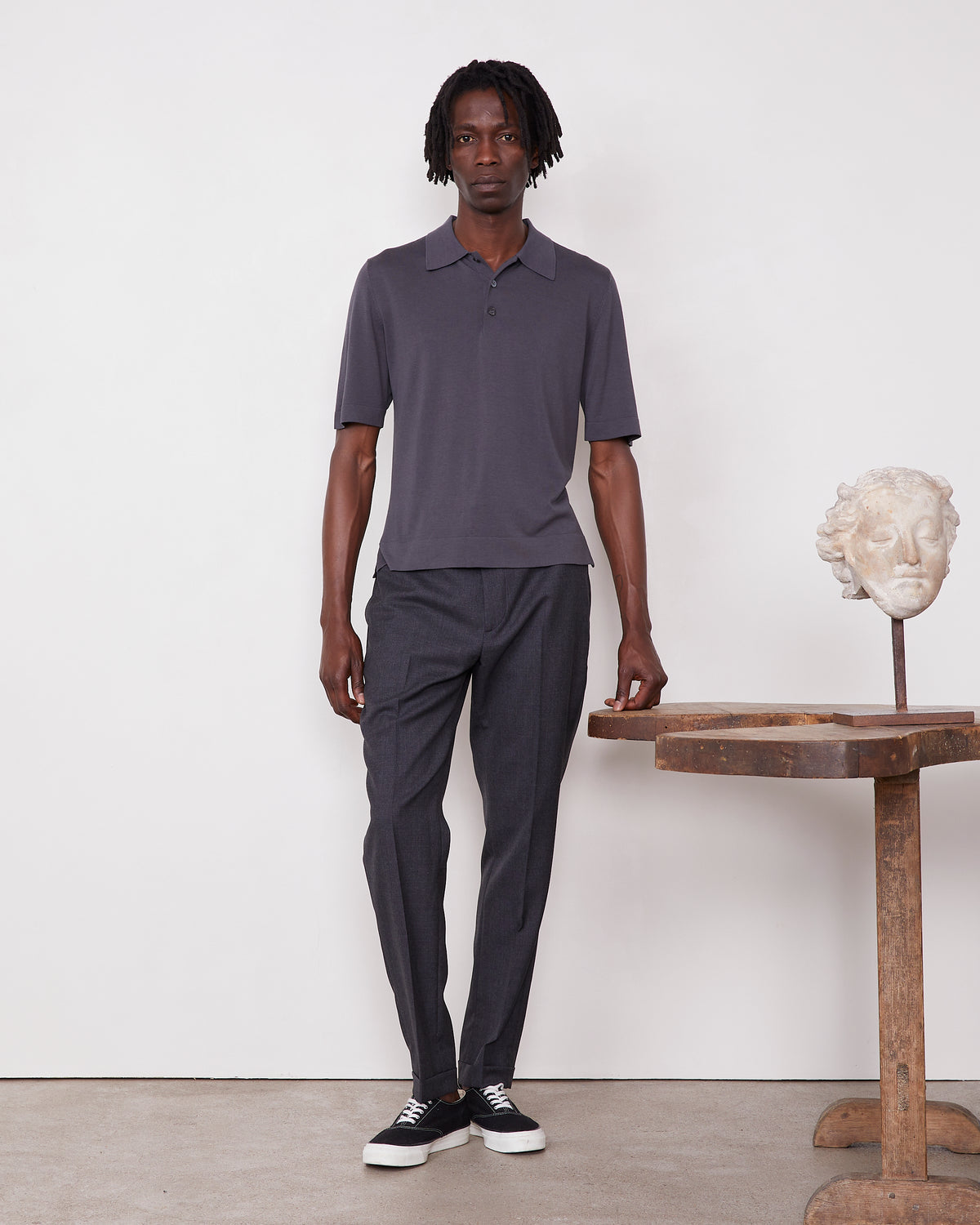 Off Officine Generale T Shirts And Polos Grey - Image 8
