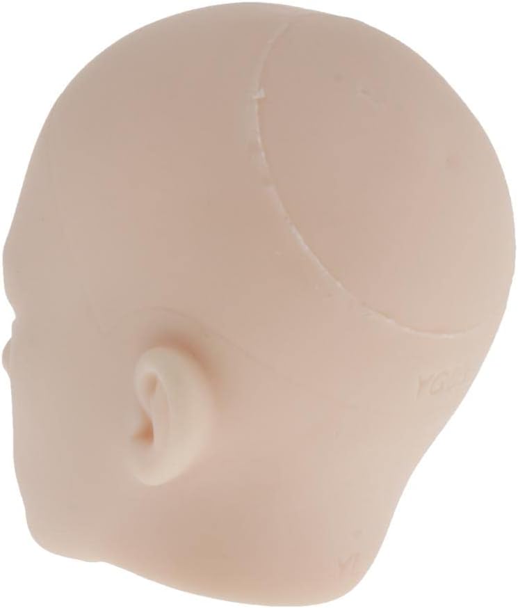 F Fityle 1/6 Doll Head Carving Head Male Doll Head Sculpt Figure Head BJD Doll DIY