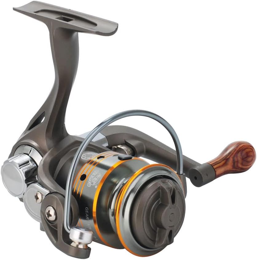 Mini Spinning Reel, 5.2:1 Gear Metal Fishing Reel, 13+1BB Powerful Spinning Fishing Reel with Interchangeable Handle, Small Compact Fishing Reel for Carp Bass Trout Fishing Mini 150