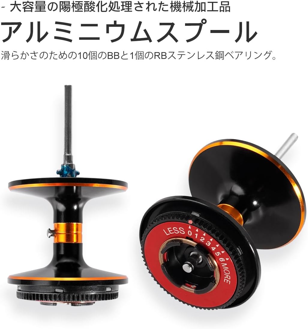 Noeby 1200P Inshore Baitcasting Reel Full Metal Body 25kg Large Drag 6.31:1 Gear Ratio Big Game Saltwater Fishing Reel