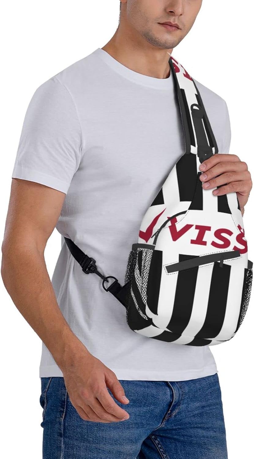 Vissel Kobe Shoulder Bag, Large Capacity, Shoulder Bag, Crossbody Bag, Mountain Climbing, Outing, School, Events, Anime, Moe Goods, Multifunctional, Lightweight, Unisex, Gift, Sports, School Bag,