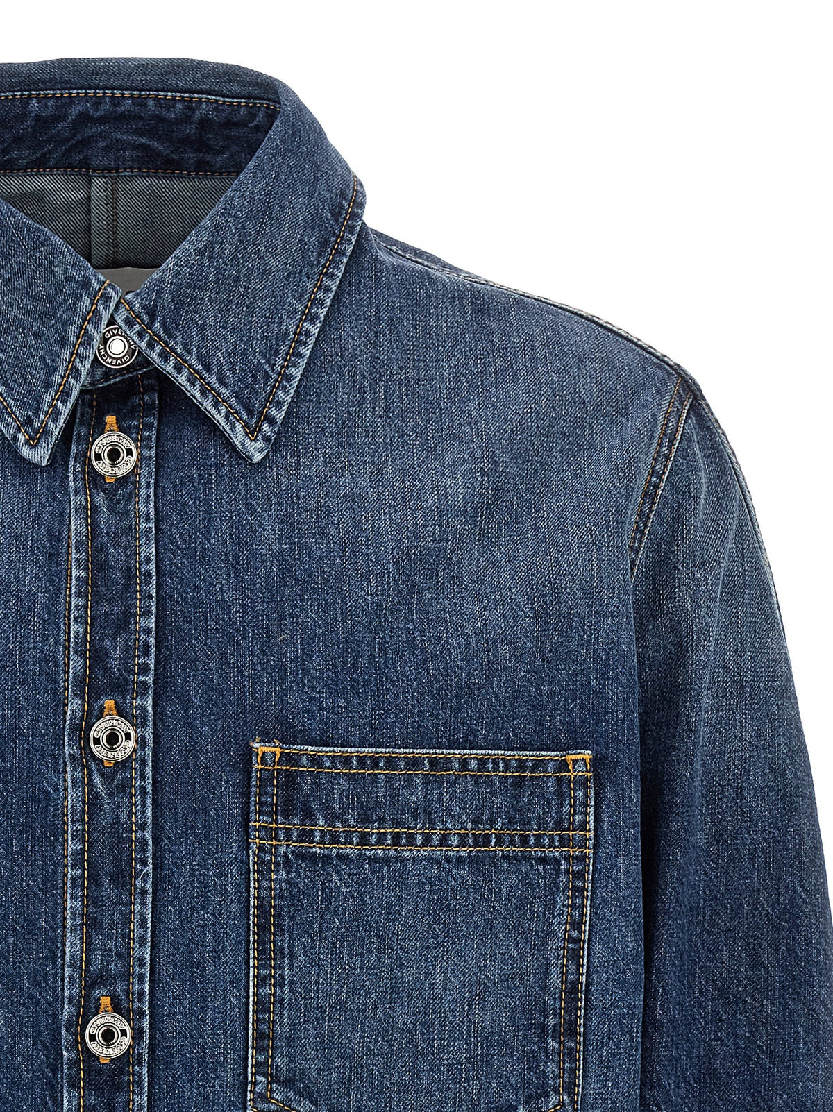 Givenchy Givenchy Denim Overshirt - Image 8