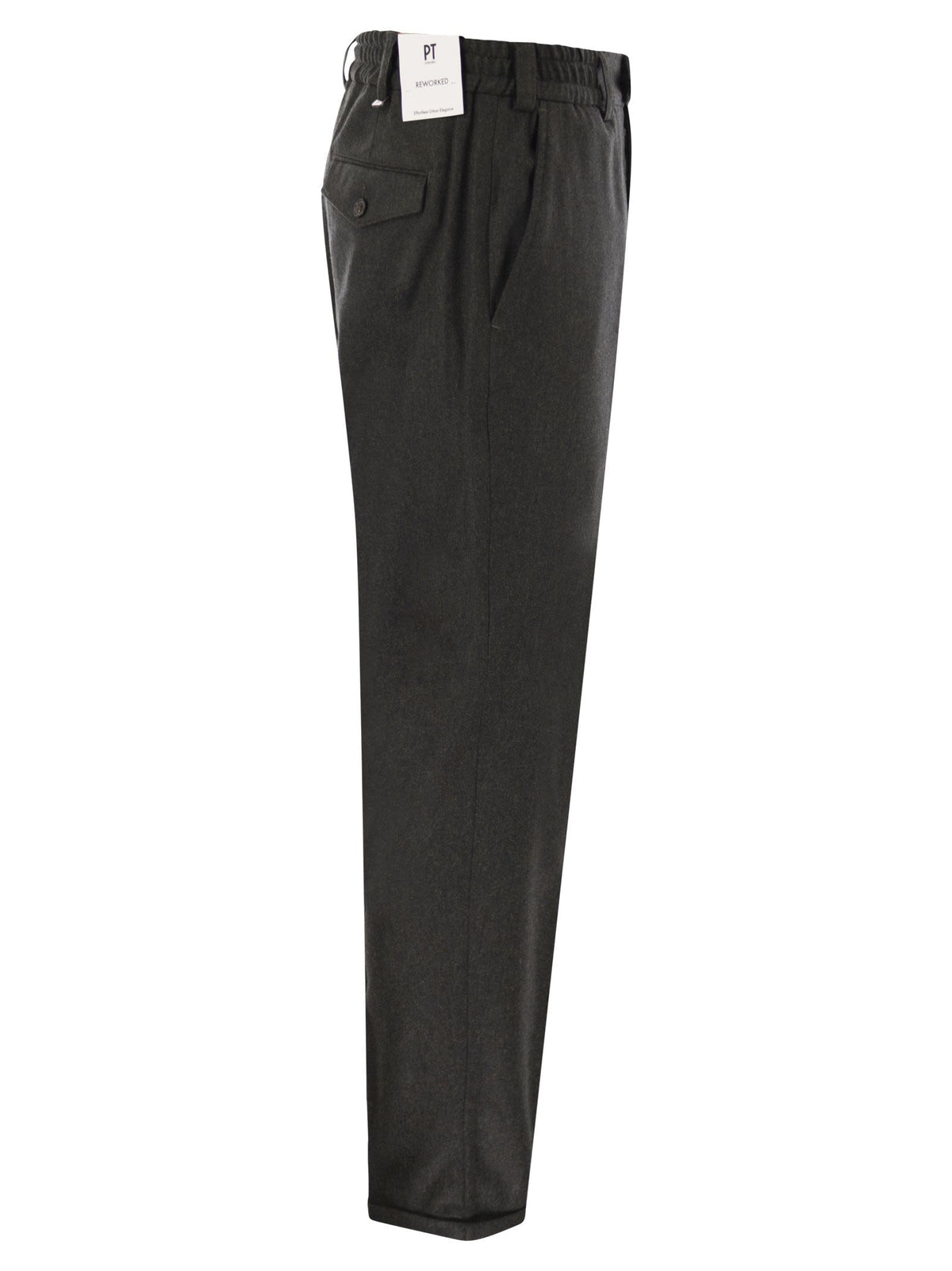 Pt Pt Torino The Rebel Wool And Cashmere Trousers - Image 8