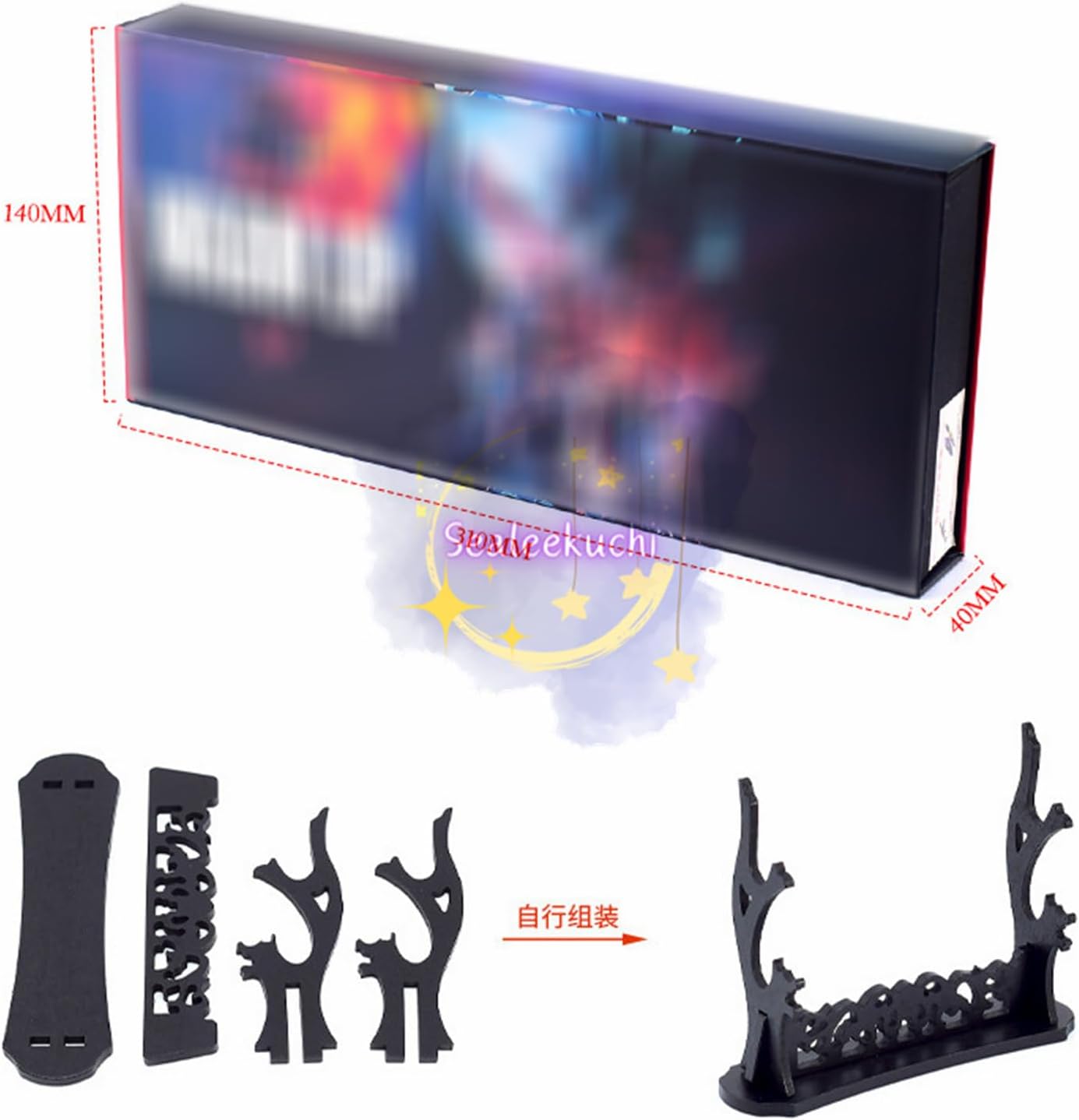 Sealeekuchi Goods Valorand Column Bit + Butterfly Knife + Kunai 3-Piece Set Champions 2021 Column Bit 2022 Butterfly Knife 2023 Kunai Melee Weapon Toy Present Case Cosplay Tool Figurine Miniature