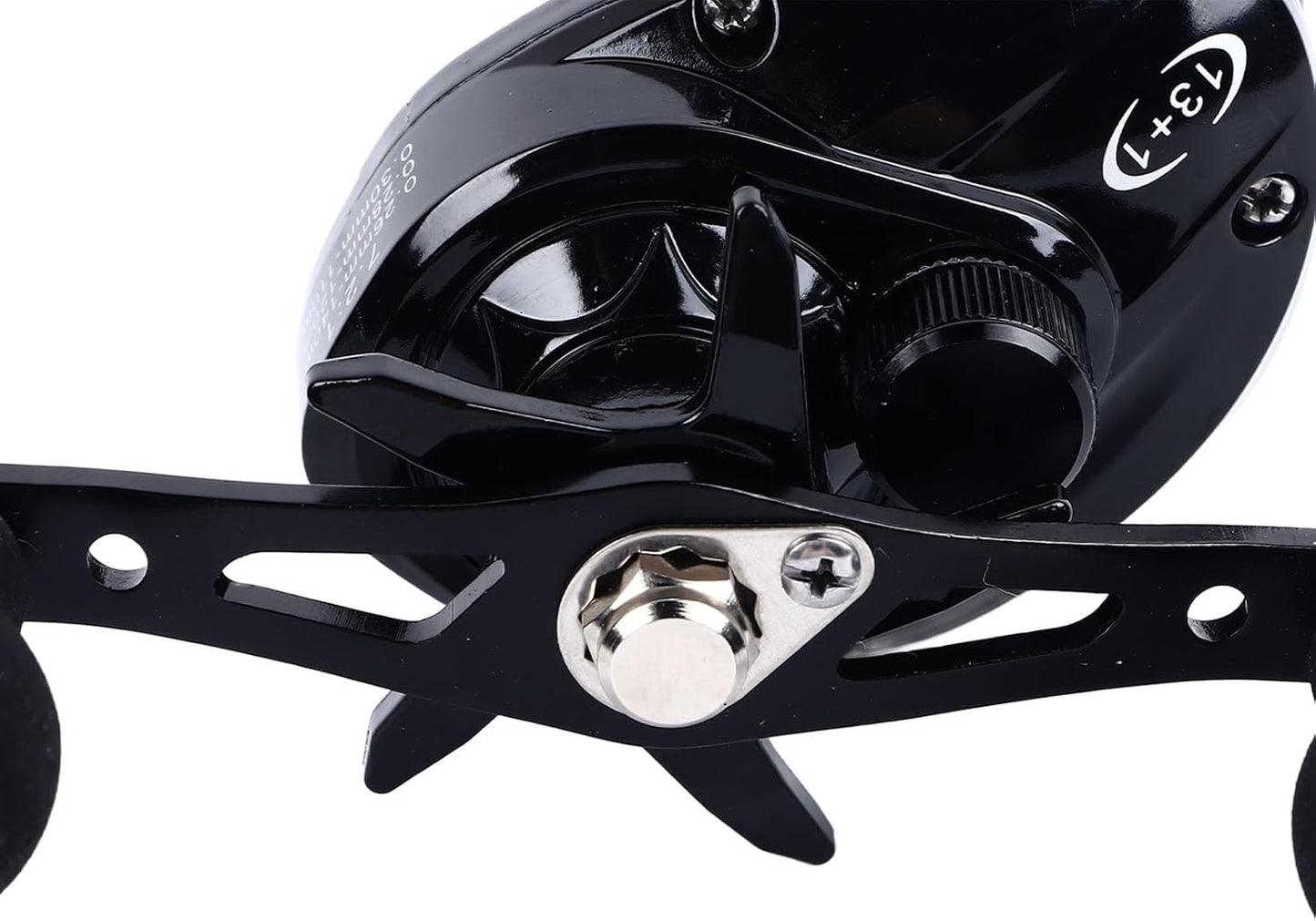 Fishing Reel, Anti-Rust, 7.2:1 Gear Ratio, Easy Operation, Lightweight, Right Handle, 22.8 lbs (10 kg), Load Capacity, Saltwater / Freshwater Reel, Explosion Prevention, Line, Casting Fishing, Ice