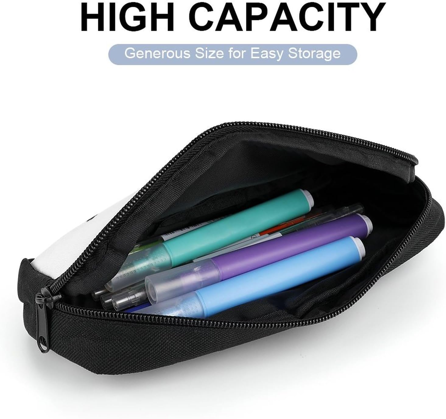 Slam Dunk Pencil Case, Large Capacity, Suitable for Anime Pencil Case, Youth Fashion Lightweight Pen Pouch, Cute Pencil Case, 8.7 x 4.7 x 2.0 inches (22 x 12 x 5 cm), style