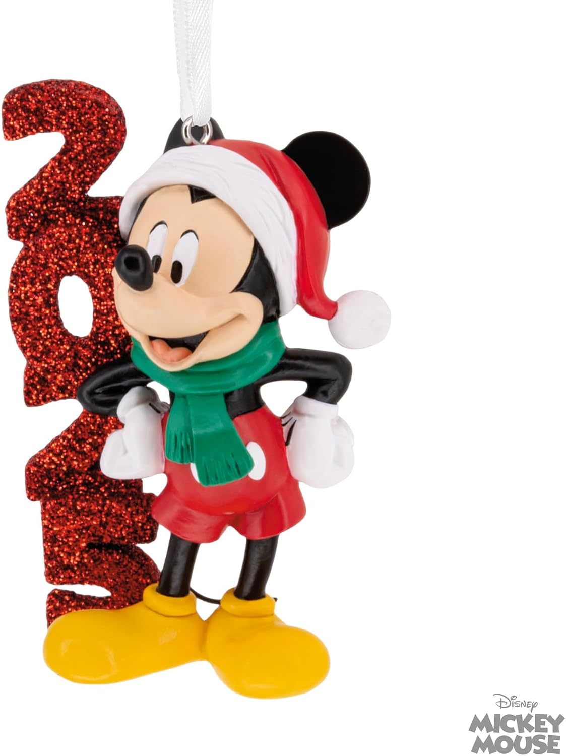 Hallmark Disney - Adorno de Navidad de Mickey Mouse 2025, regalos para fanáticos de Disney