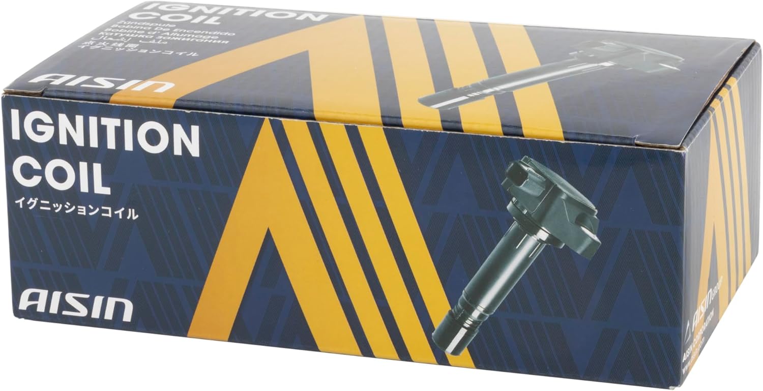 AISIN Automotive Ignition Coil for Honda Vehicles, for Life / Acty / Vamos and Others, Genuine Compatible Model Numbers: 30520-RGA-004 / ESCH-0206