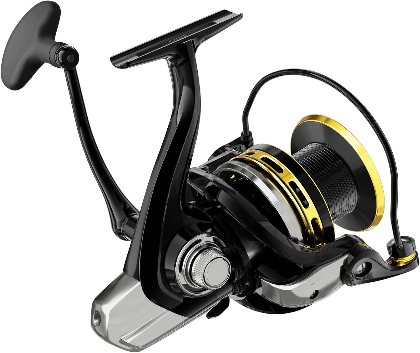 Watachamp Orion Spinning Reel (for Yaen), Throwing Reel, Far Throw Reel, Fishing Reel, BR 6000, 7+1, Ball Bearing, Max Drag 33.1 lbs (15 kg)