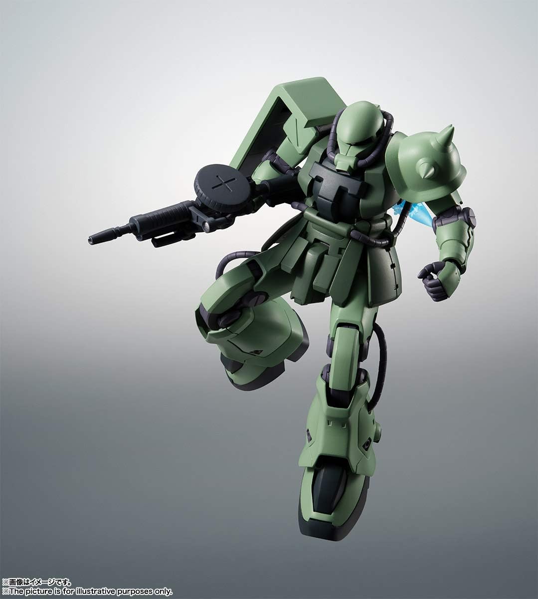 Robot Spirits Mobile Suit Gundam 0083 [SIDE MS] MS-06F-2 Zaku IIF2 Type Version A.N.I.M.E. Approx. 4.9 inches (125 mm), ABS & PVC Pre-painted Action Figure