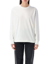 T By Alexander Wang TによるアレクサンダーワンホワイトコットンTシャツ - Image 8