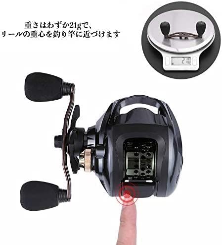 YU125A Fishing Reel, Baitfiness, Saltwater Fishing, Baitfiness, Left Handle, Left Handle, Right Handle, Maximum Drag Force, 12.1 lbs (5.5 kg), Gear Ratio, 6.3:1, Lightweight, Far-throwing,