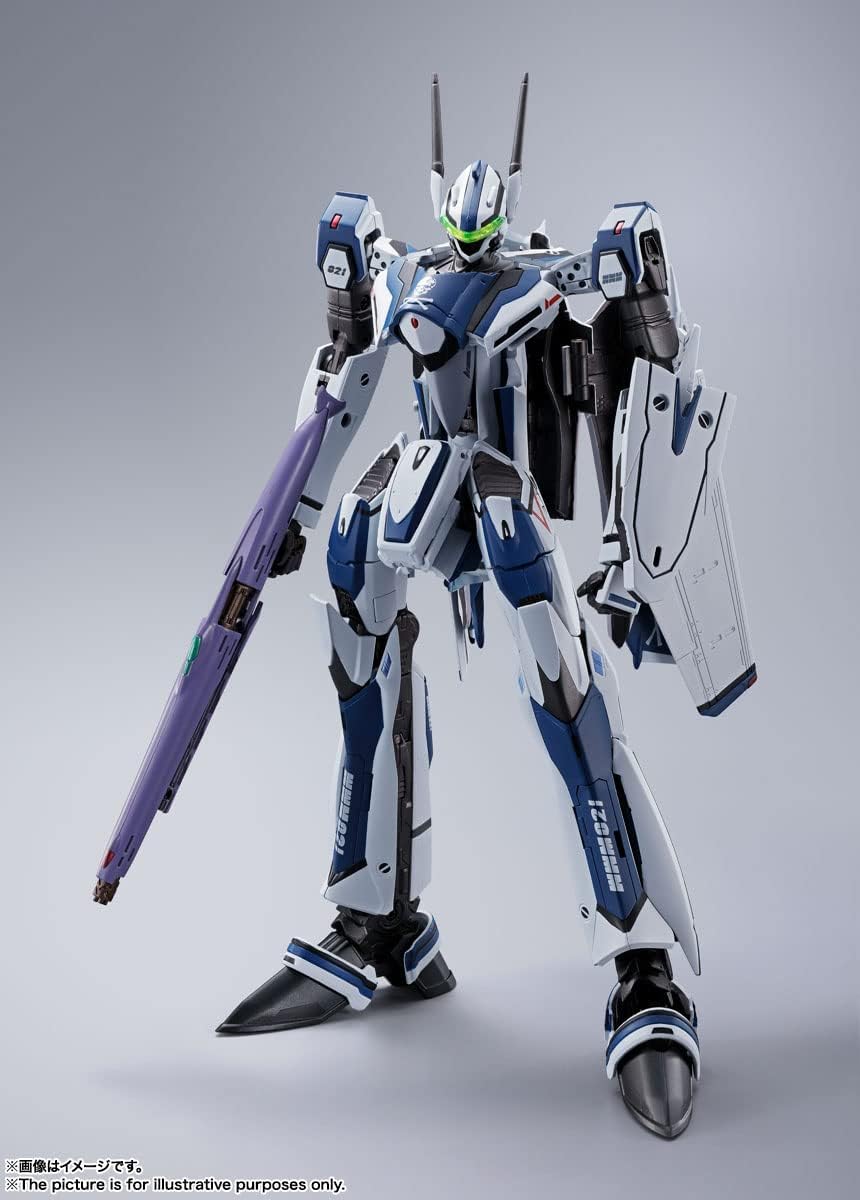 DX Chogokin Macross F VF-25 Messiah Valkyrie WORLDWIDE Anniv. Approx. 13.4 inches (340 mm), ABS & Die Cast & PVC Pre-painted Action Figure