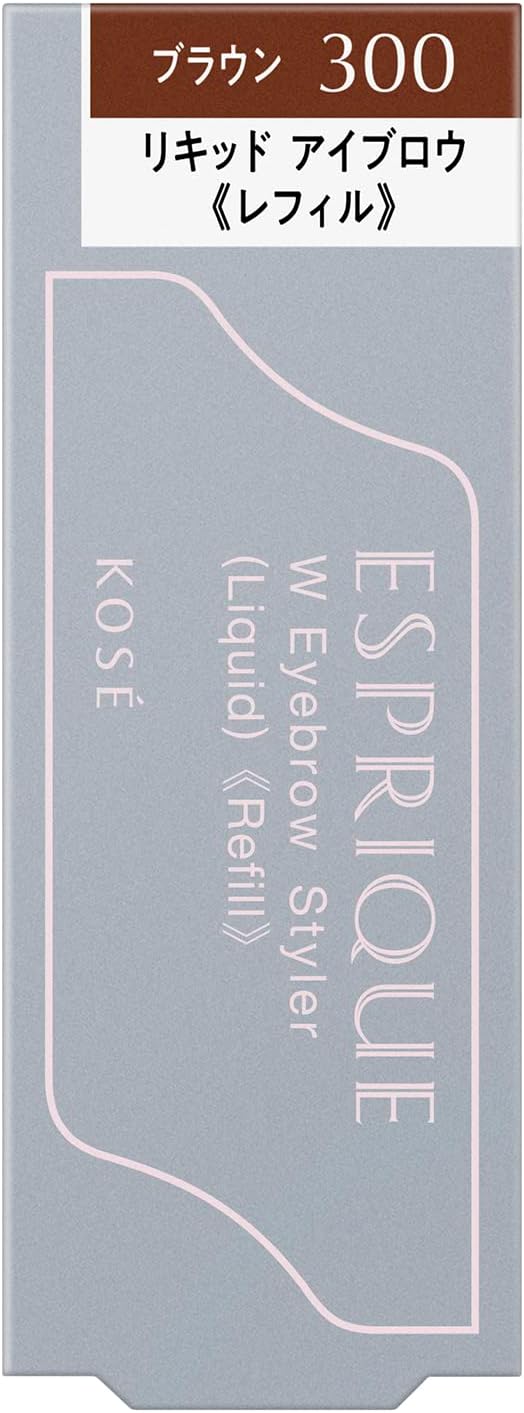 Esprique W Eyebrow Styler (Liquid) (Refill) BR300 Brown 0.3g
