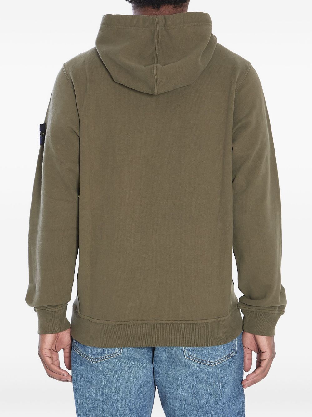 Stone Stone Island Logo Cotton Hoodie - Image 8