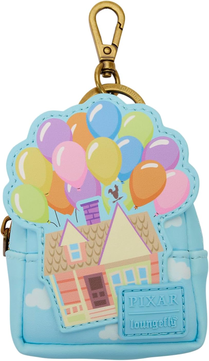 Loungefly Disney: Pixar - Up - Mini mochila misteriosa para llavero - Ideal para niños y adultos - Llaves coleccionables