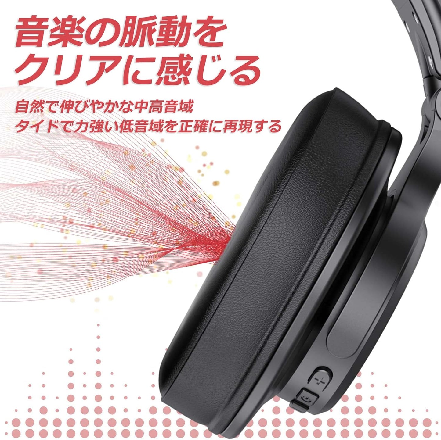 OneOdio A70 Bluetooth Headphones Over-Ear Wireless Headphones, 72 Hours Playtime, 3.5mm/6.35mm Jack Compatible, For Studio Monitoring, Mixing, DJ, Guitar Amplifier, Laptop, PC, Tablet