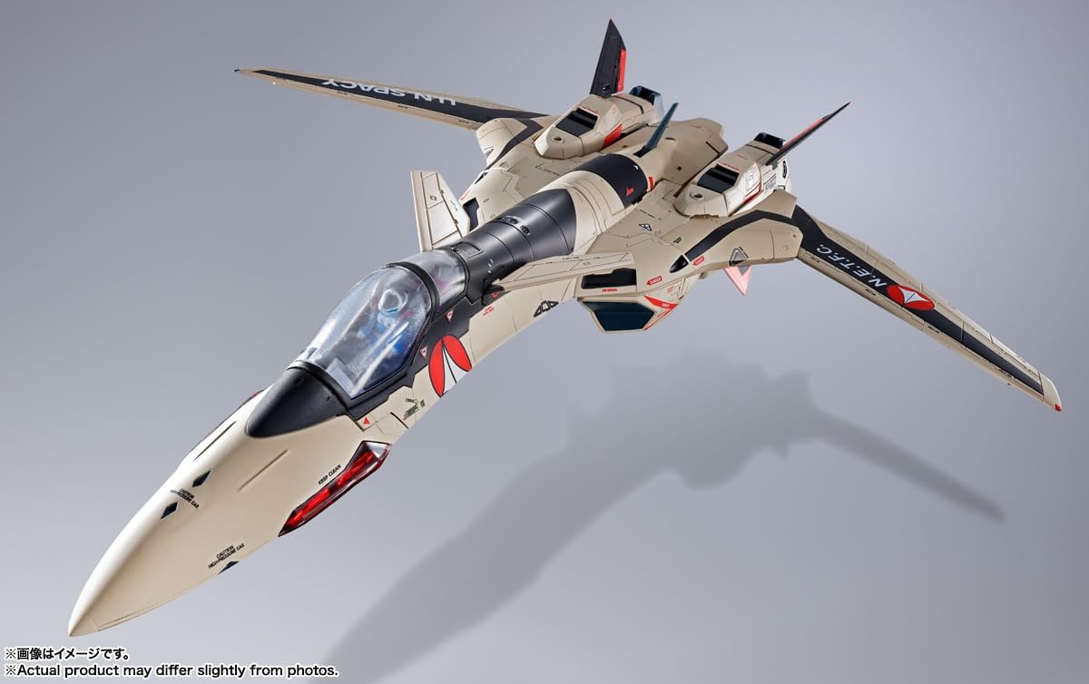 BANDAI SPIRITS DX Chogokin Macross Plus YF-19 Excalibur (Isamu Dyson Machine) Approx. 9.8 inches (250 mm), ABS & PVC & Die Cast Pre-painted Action Figure